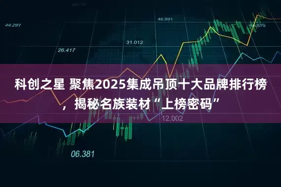 科创之星 聚焦2025集成吊顶十大品牌排行榜，揭秘名族装材“上榜密码”